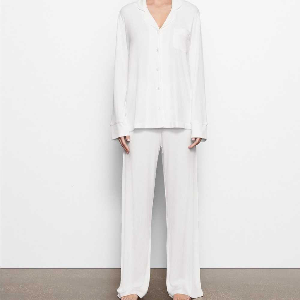 NWT SKIMS Pajama Set - Marble Size L
